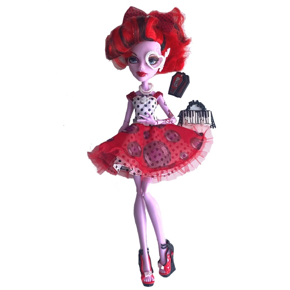 Monster High Operetta Dot Dead Gorgeous Doll G1 Almost Complete